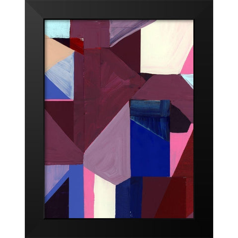 Royals I Black Modern Wood Framed Art Print by Cartissi