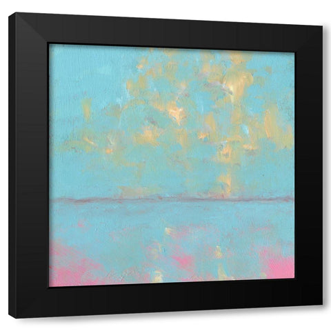Desire II Black Modern Wood Framed Art Print by Young, Carol