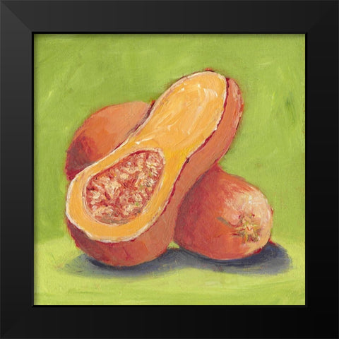 Butternut Black Modern Wood Framed Art Print by Young, Carol