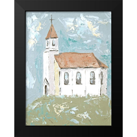 Blessed III Black Modern Wood Framed Art Print by Reynolds, Jade