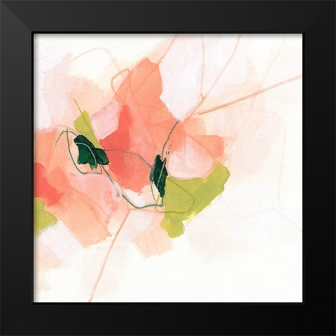 Citrus Facet I Black Modern Wood Framed Art Print by Vess, June Erica