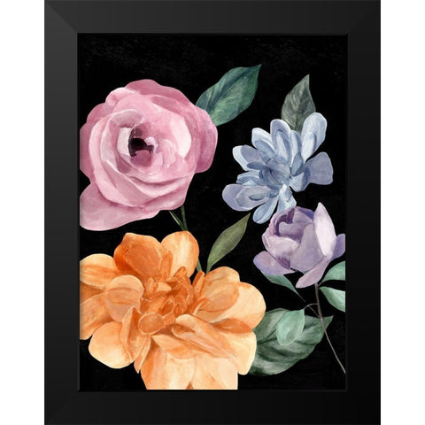 Twilight Blossom III Black Modern Wood Framed Art Print by Warren, Annie