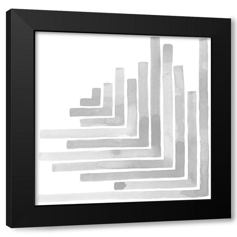 Muted Eccentricities VI Black Modern Wood Framed Art Print by Popp, Grace