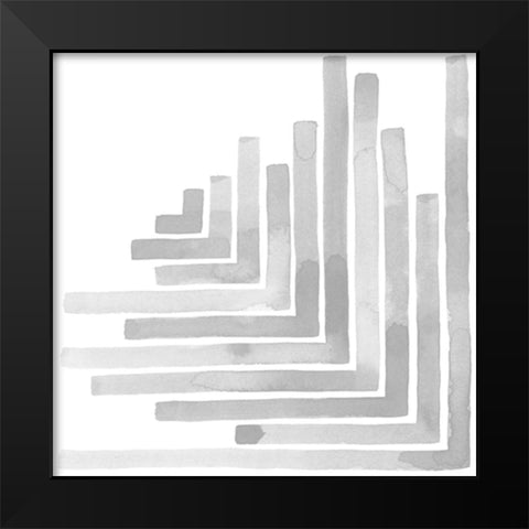 Muted Eccentricities VI Black Modern Wood Framed Art Print by Popp, Grace