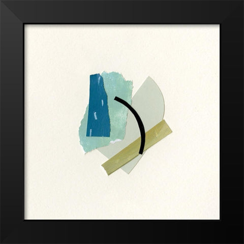 Bits and Pieces III Black Modern Wood Framed Art Print by Caroline, Emma