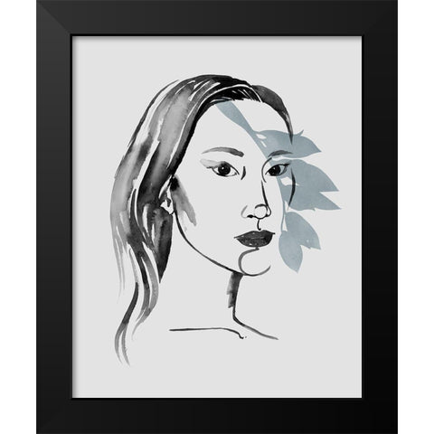Solace in Shadows III Black Modern Wood Framed Art Print by Popp, Grace