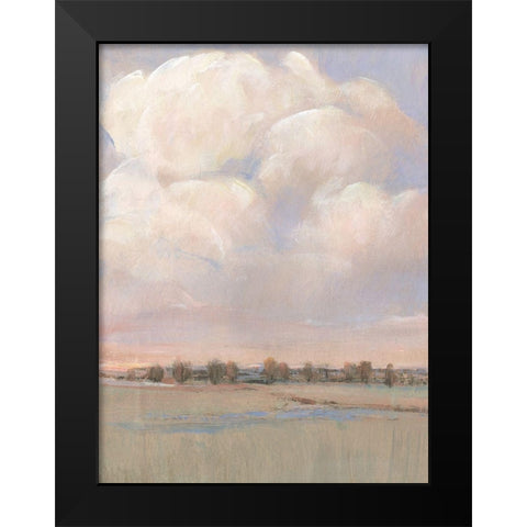 Billowing Clouds I Black Modern Wood Framed Art Print by OToole, Tim