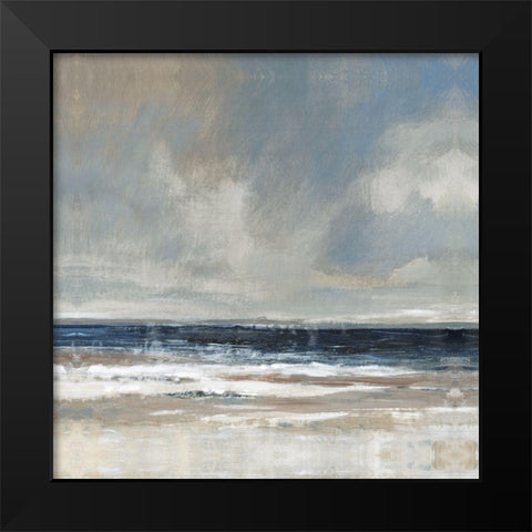 Embellished Distant Land II Black Modern Wood Framed Art Print by OToole, Tim