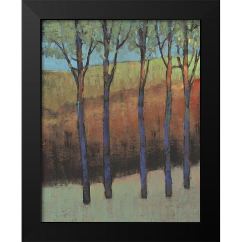 Glimmer in the Forest II Black Modern Wood Framed Art Print by OToole, Tim