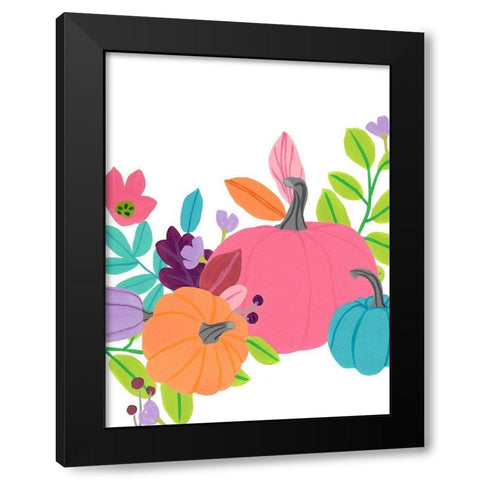 Bright Harvest I Black Modern Wood Framed Art Print by Vess, June Erica