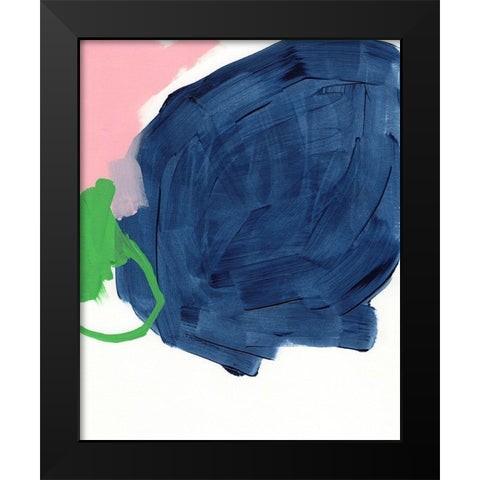 Dream Cycle III Black Modern Wood Framed Art Print by Vess, June Erica