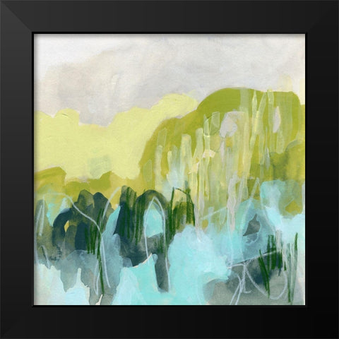 Marsh Crest II Black Modern Wood Framed Art Print by Vess, June Erica