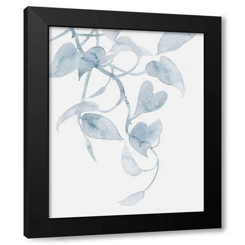 Pothos Penumbra I Black Modern Wood Framed Art Print with Double Matting by Popp, Grace