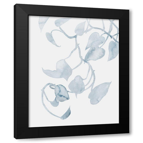 Pothos Penumbra II Black Modern Wood Framed Art Print by Popp, Grace