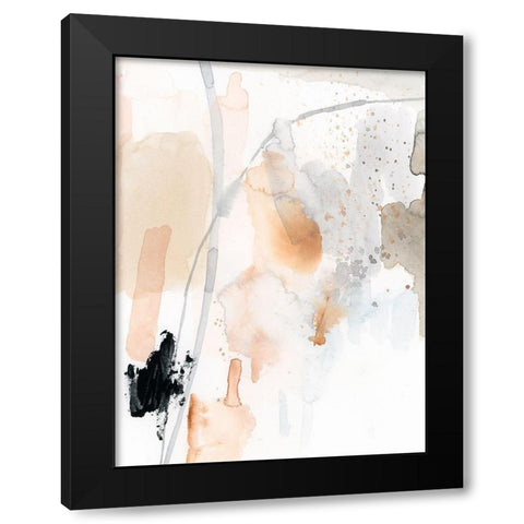 Tincture I Black Modern Wood Framed Art Print with Double Matting by Barnes, Victoria