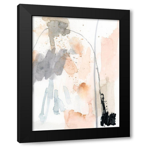 Tincture II Black Modern Wood Framed Art Print with Double Matting by Barnes, Victoria