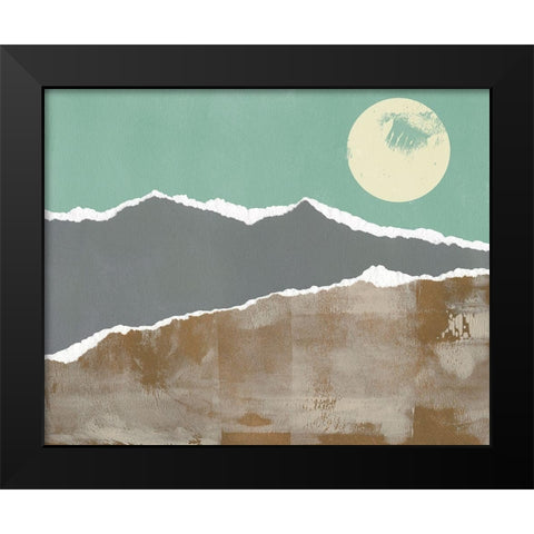 Nevada Nocturn I Black Modern Wood Framed Art Print by Green, Jacob