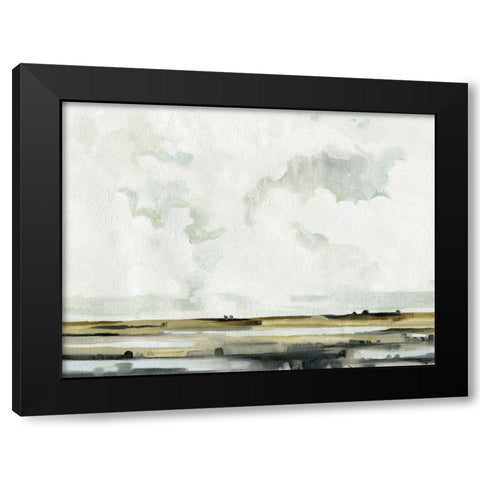 Quiet Moors I Black Modern Wood Framed Art Print with Double Matting by Caroline, Emma