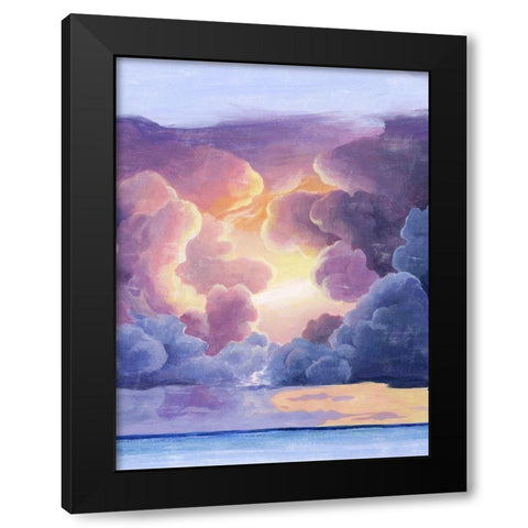 Magnificent Sky II Black Modern Wood Framed Art Print by Popp, Grace