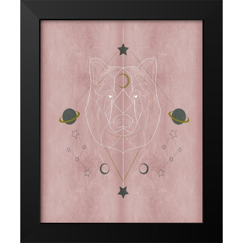 The Mystics II Black Modern Wood Framed Art Print by Balbuena, Sabrina