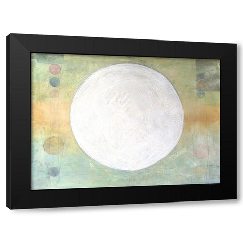 Celestial Skies I Black Modern Wood Framed Art Print with Double Matting by Stramel, Renee W.