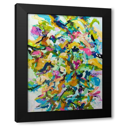 Morning Glory Black Modern Wood Framed Art Print by Friedlander, Allan