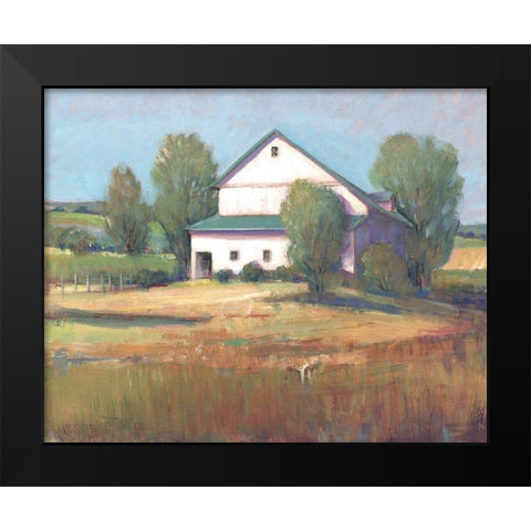 Country Barn II Black Modern Wood Framed Art Print by OToole, Tim