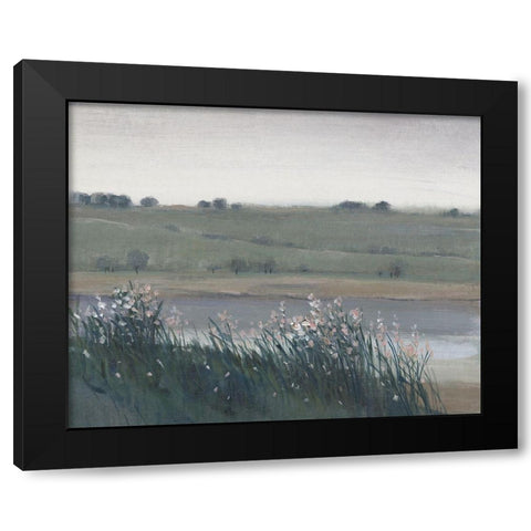 Hazy Morning I Black Modern Wood Framed Art Print with Double Matting by OToole, Tim