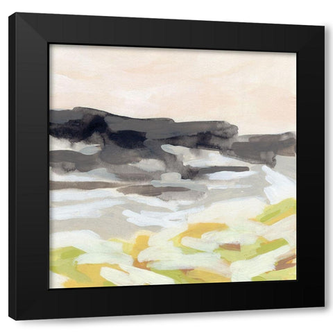 Nordic Delta I Black Modern Wood Framed Art Print by Vess, June Erica