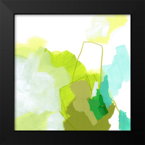 Seaglass Curio III Black Modern Wood Framed Art Print by Vess, June Erica