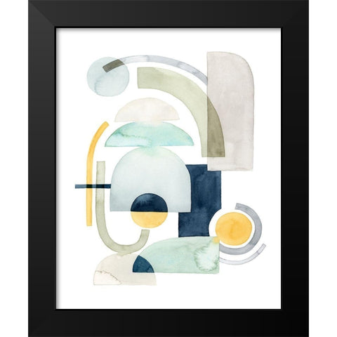 Planetary Shift I Black Modern Wood Framed Art Print by Popp, Grace