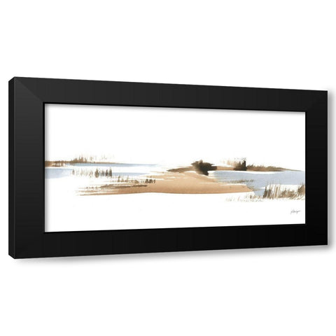 Natural Shoreline I Black Modern Wood Framed Art Print by Harper, Ethan