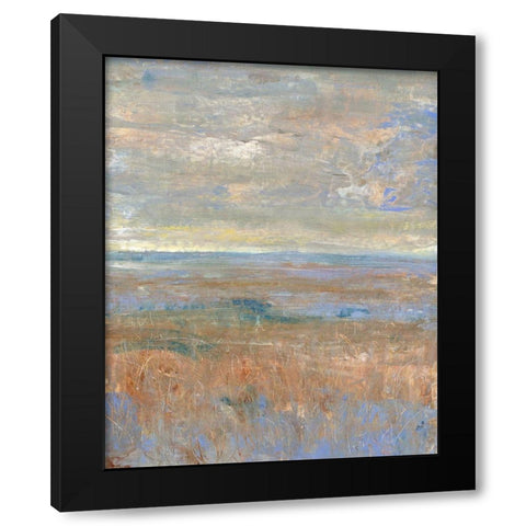 Evening Marsh II Black Modern Wood Framed Art Print with Double Matting by OToole, Tim