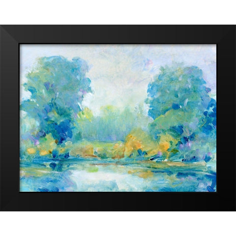 Quiet Morning I Black Modern Wood Framed Art Print by OToole, Tim