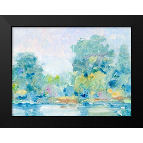 Quiet Morning II Black Modern Wood Framed Art Print by OToole, Tim