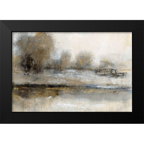 Gilt Landscape II Black Modern Wood Framed Art Print by OToole, Tim