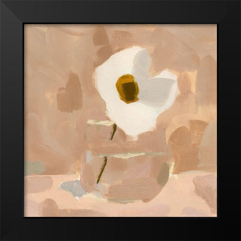 Canary Island Marguerite I Black Modern Wood Framed Art Print by Green, Jacob