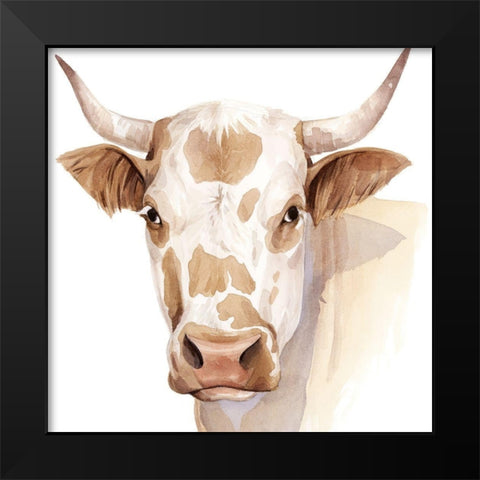 Ranch Shadow II Black Modern Wood Framed Art Print by Popp, Grace