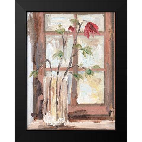 By the Window I Black Modern Wood Framed Art Print by Wang, Melissa