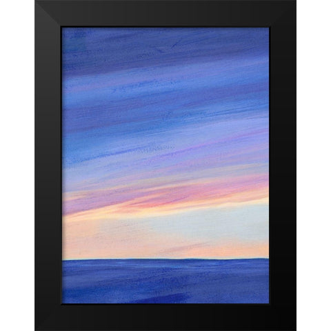Sunbeam Twilight I Black Modern Wood Framed Art Print by Popp, Grace