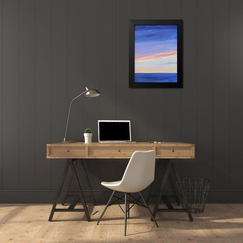 Sunbeam Twilight II Black Modern Wood Framed Art Print by Popp, Grace