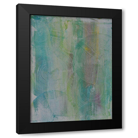 37 Turns I Black Modern Wood Framed Art Print with Double Matting by Avondet, Natalie