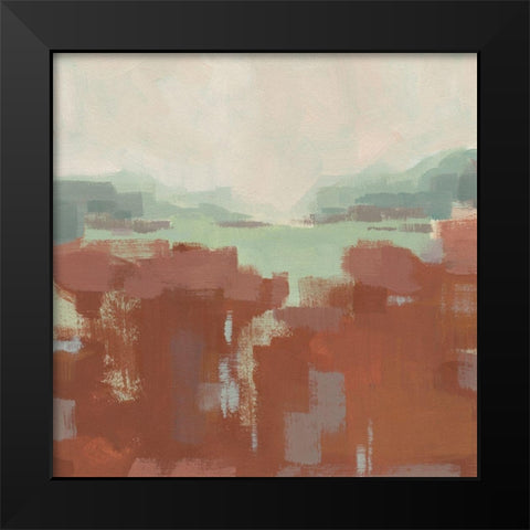 Mountain Air II Black Modern Wood Framed Art Print by Green, Jacob