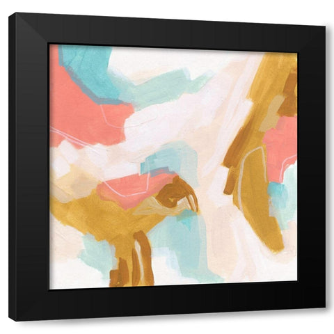Flight Path I Black Modern Wood Framed Art Print by Vess, June Erica