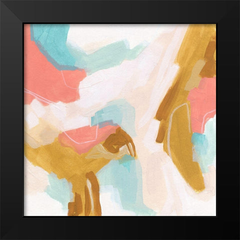 Flight Path I Black Modern Wood Framed Art Print by Vess, June Erica