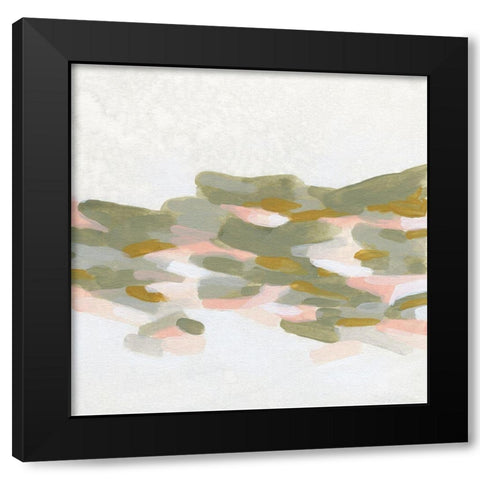 Hillside Impressions II Black Modern Wood Framed Art Print by Vess, June Erica