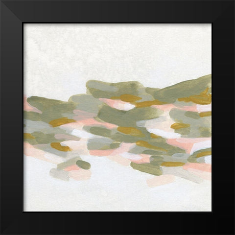 Hillside Impressions II Black Modern Wood Framed Art Print by Vess, June Erica