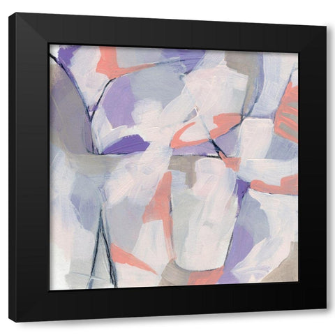 Desert Glacier II Black Modern Wood Framed Art Print by Vess, June Erica