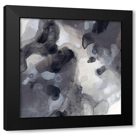 Cloud Structure I Black Modern Wood Framed Art Print with Double Matting by Vess, June Erica