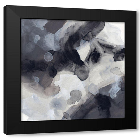 Cloud Structure II Black Modern Wood Framed Art Print with Double Matting by Vess, June Erica